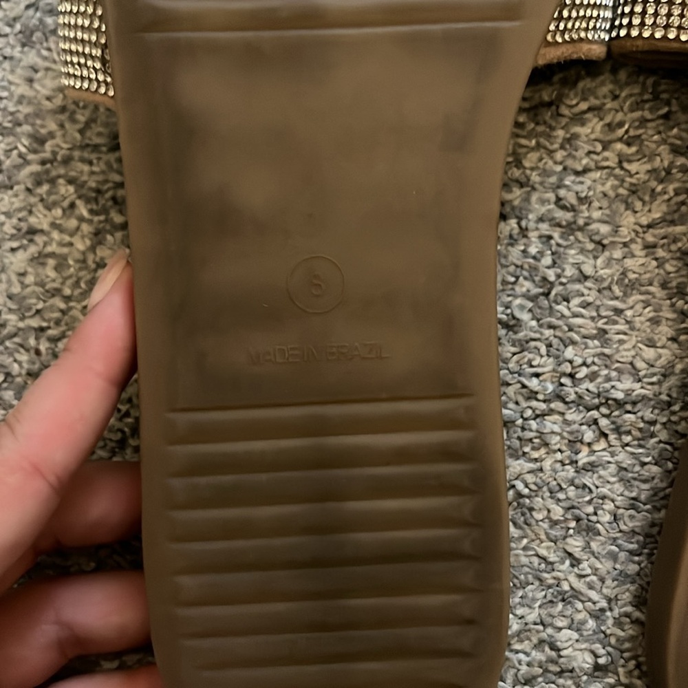 Steve Madden Rhinestone Sandals - Picture 5 of 6